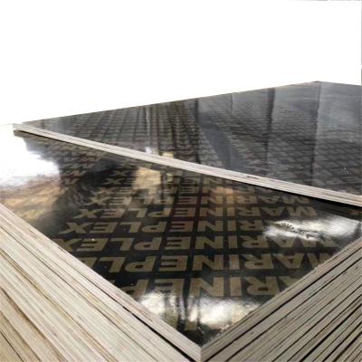 China Low Formaldehyde Emission Waterproof Film Faced Eucalyptus Plywood Construction Formwork Plywood for sale