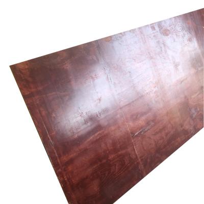 China Low Formaldehyde Emission Waterproof Factory Supplied Red Plywood 12mm Plywood Shuttering Eucalyptus Plywood For Building Materials for sale