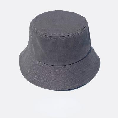 China Fashion HB0002 Sun Double Side Plain Cotton Plain Cotton Hat Designer Embroidery Sun Bucket Bucket Hats Custom Made Man Women Reversible Bucket Hat for sale