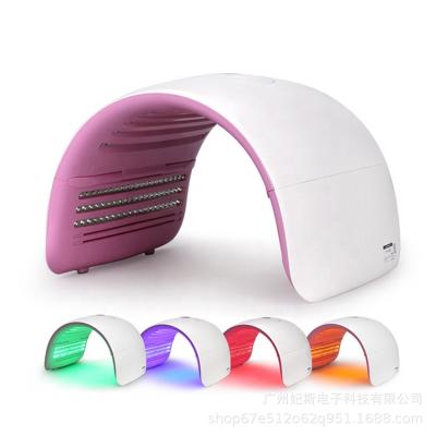 China Skin Tightening Home Use Portable 4 Spectrum Photon Light Pdt Skin Whitening Foldable Spa Mask Machine Led Therapy Foldable Spa Mask Machine for sale