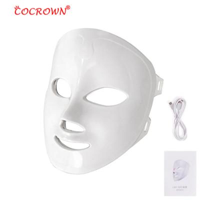 China Skin Tightening 2021 Touch Key 7 Color Photon Skin Beauty Instrument Rechargeable Led Masker Refill Faces for sale