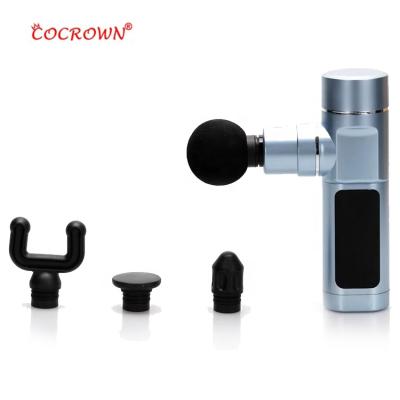 China Skin Revitalizer 2021 Newly Design Mini Aluminum Percussion Gun Massager Muscle Tissue Massage Gun Deep F Sale Hoor Home Uset for sale