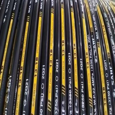 China China High Pressure Hydraulic Hose Steel Wire Braided Rubber Hose R1 R2 1SN 2SN Good Price - for sale