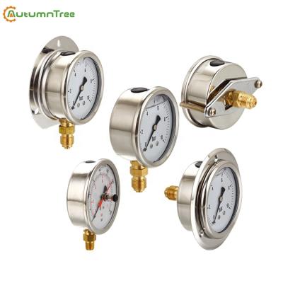 China Hydraulic Industries Liquid Sized Pressure Gauge Oil Filled Manometer, Mod.115A for sale