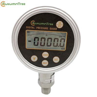 China Battery Operated Stainless Steel Digital Electronic High Pressure Gauge China for sale