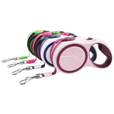 China Viable 3M/5M Custom Auto Retractable Pet Rope Training Leash for Small Medium Large Dogs for sale