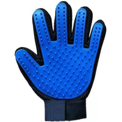 China Viable Silicone Pet Bathing Gloves For Pet Grooming Glove Set Pet Glove Rejection Pairs Breathable for sale