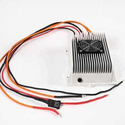 China Aluminum Alloy Case China Electric Vehicle Electric Motor DC Converter 60 120v to 12v DC Power Step-Down Converter for sale