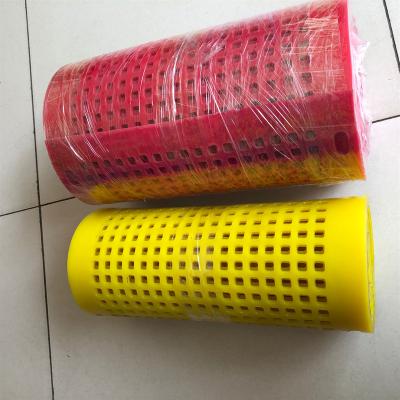 China Ore Polyurethane Rubber Vibrating Screen Mesh Sieve Plates Dewatering Pu Mesh Screen for sale