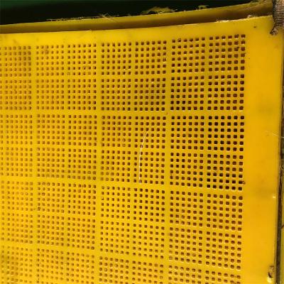 China Polyurethane Mesh Screen , Vibrating Mining Screen 300x1000mm Mineral Mesh for sale