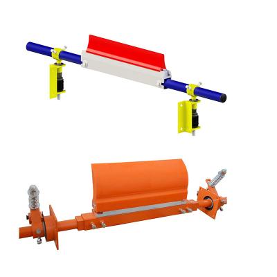 China High Wear Resistant Primary Secondary V Plow Polyurethane Conveyor Belt Cleaner / Belt Scraper for sale