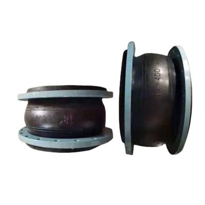 China High Quality Flexible Single Sphere EPDM Rubber Expansion Chemial Equipment Flange Type Bellows for sale