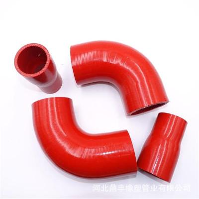 China OEM Automotive Car 45 Silicone Auto Radiator Hose Straight 90 Degree Elbow Silicone Reducer Radiator Intercooler Hose for sale