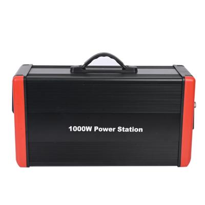 China Brand new lifepo4 60Ah battery home solar dc&ac ups station 1000w car power bank camp for sale