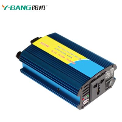 China Aluminum Alloy 300w Car Inverter Grid Modified Sine Power Inverter With 220V 110V Output for sale