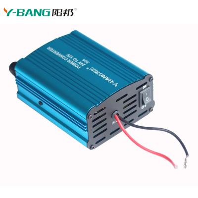 China Convert 24V Voltage To Super Slim 12V 2017 10A 20A 30A 24V To 12V Car Power Converter for sale