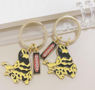 China The Global Cartoon Exquisite Enamel Stain Metal Key Chain Direct Order Supply Metal Key Chain Direct Promotional Gifts for sale