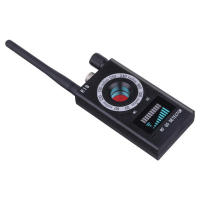 China Freeshipping K18 Anti Bug Finder Camera RF Audio GSM Finder Anti Spy Detector Camera Upgraded RF Signal Detector QZT for sale