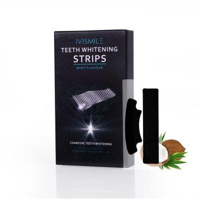 China Convenient Non Peroxide Activated IVISMILE100% Home Use Teeth Whitening Strips for sale