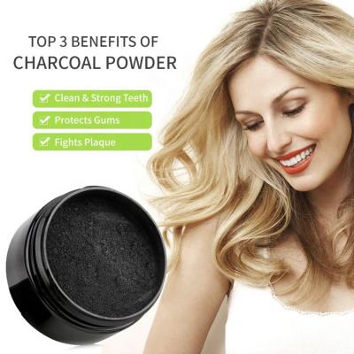 China IVISMILE Home Hotel Use Professional Black 30g Activated Charcoal Displacement Dental Whitening Powder Portable Customization for sale