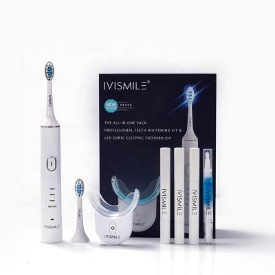 China IVISMILE Home Kit Teeth Whitening Light Led Kit Mouth Tray Led Accelerator 18% CP 3ml Gel Home Products for sale