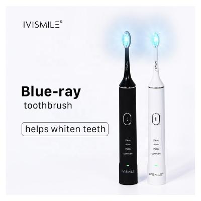 China 2022 New Item Rechargeable Intelligent Sonic Electric Toothbrush Waterproof Led Light for sale