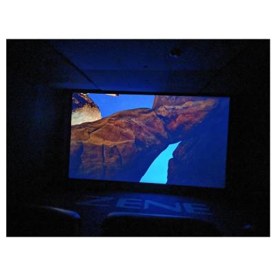 China 0.6mm ALR Gray Projector Screen Ambient Sight Projection Screen 3D HD Noise Transparent Resolution for sale