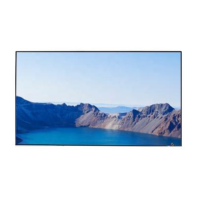 China Durable high resolution smart rear projection screen frame film 200 inch white projection screen for sale