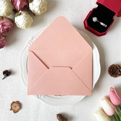 China Gift Envelope Custom Design Sustainable wedding envelope logo design wedding packaging paper envelopes wedding card invitation with envelope for sale