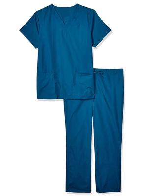 China High Quality Latest Physician Nursing Scrubs Suit Scrubs Nurse Uniform Hospital Uniforms For Woman And Men Cotton Luxury Custom OEM for sale