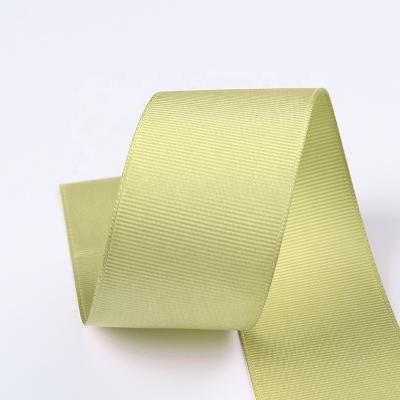 China Wholesale High Quality Viable Customized Ribbon Solid Colors Grosgrain Ribbon Customized Grosgrain Ribbon With Logo for sale