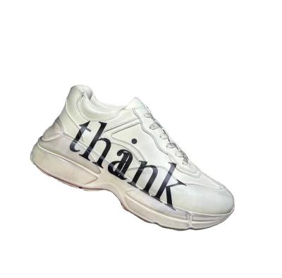 China Wholesale Waterproof Think Thank Rhyton Luxury Designer Shoes White Mens Trainers Sneakers for sale