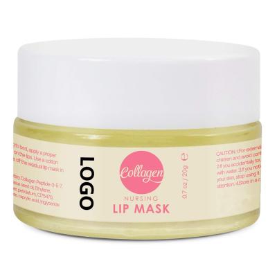 China Wholesale Natural Moisturizer OEM Lip Sleep Mask Collagen Lip Mask for sale