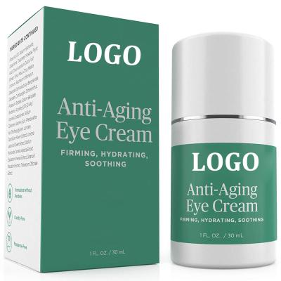 China Anti-Puffiness Private Label Organic Anti Aging Eye Cream For Eye Bag Removal, Reduce Dark Circles And Puffiness for sale