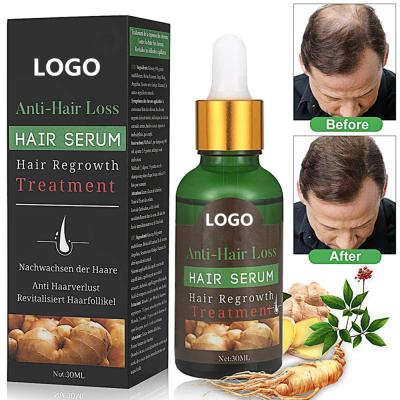 China Hair-Repairing Private Label Hair Loss and Hair Loss Treatment Hair Growth Brightening Serum for sale