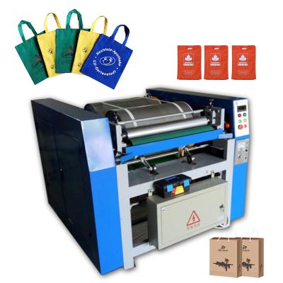 China Garment Shops polythene jute pp mylar plastic Offset Tote Cloth Non Woven Paper coffee bag bags Printing Printer Machine for sale