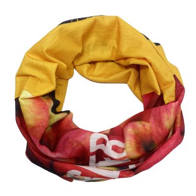 China Multifunctional 100% Polyester Microfiber Cloth Custom Design Magic UV Dust Tube Face Cover Bandana Neck Cuff Recycling Buffs for sale