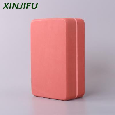 China New Style EVA Yoga Block 350g Corner Durable Circular Yoga Brick High Density 50 Hardness 50 For Yoga Exercise for sale