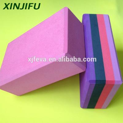 China High Quality Eva Blocks Stackable Eva Blocks Yoga Brick Yoga Blocks Gymnastics For Bodybuilding Yoga Exercise for sale