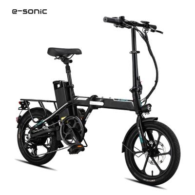 China MINI LEONIS Portable Ebike 16 Inch ALUMINUM Alloy Electric Bicycle 36v 250W TRINX Brand New Style Electric Frame Folding for sale