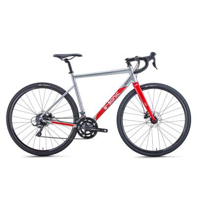 China Ride Road Bikes Chinese Manufacturer Alloy 700C *460/500/540MM Gravel Road Bicycles CLIMBER 2.1 With 700*40C Tire 16 Speed ​​Road Bike For Sale for sale