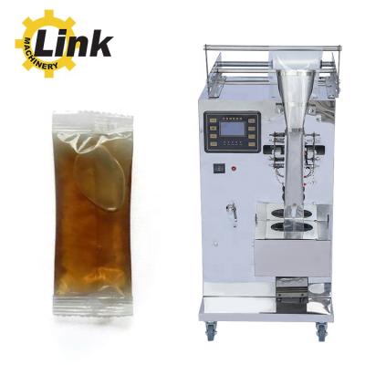 China Automatic Food Liquid And Solid Gel Energy Gel Packing Machine Automatic Filling Sticky Packaging Machine for sale