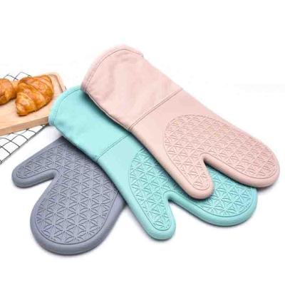 China Higher Professional Heat Resistant Cotton Logo Sublimation Full Color Custom Silicone Oven Mitts for sale