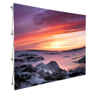 China High Quality Aluminum+plastic Foil Pop Up Banner Stand Fabric Pop Up for sale