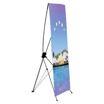 China Exhibition Manufacture Supply Low Price Advertising X Rack Promotional Display Banner 80*180cm for sale