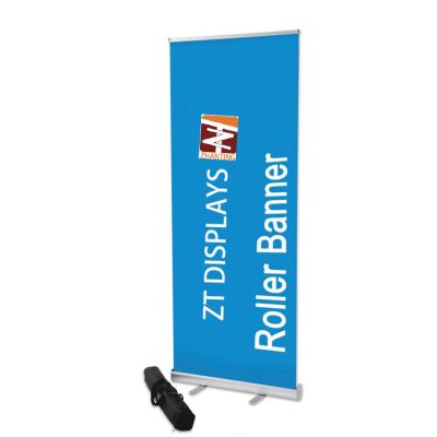 China Economic Business Exhibition Advertising Roll Up Banner Retractable Banner Stand For Hot Sale Zhanting Banner for sale