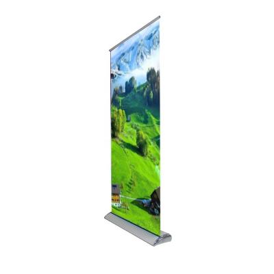 China Commercial Retractable Business Exhibition Roll Up Poster Stand Roll Up Stand 800*200cm Banner for sale