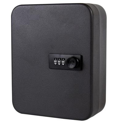 China Combination Rental Wall Mounted Digital Key Storage Box Key Cabinet Homes Safe Box for sale