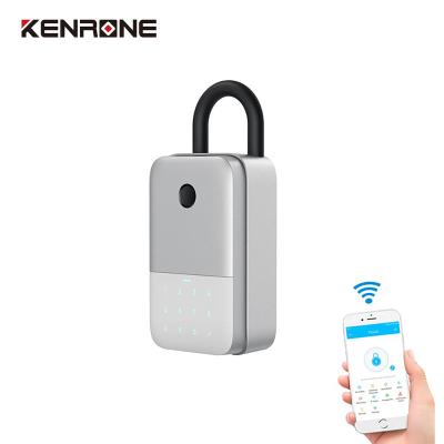 China Home/Apartment/Modern Portable Key Safe Box Lock Box Office/Campus/Dormitory Tuya Waterproof Main Safe Outdoor App for sale