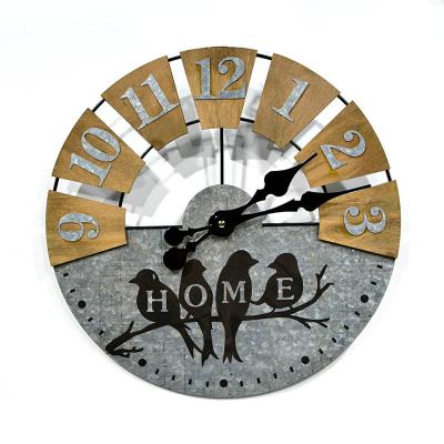 China Retro CLASSIC Daily Farmhouse Wall Clock for sale